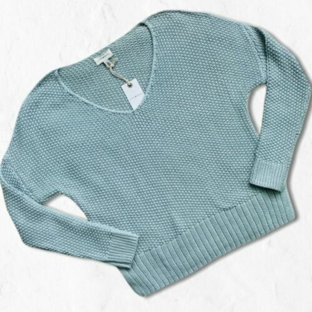 Lucky Brand V-Neck Knit Pullover - Size Med